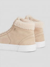 Ботинки и сапоги Tommy Hilfiger Suede High-Top Trainers модель FW0FW07549-ABO Фото