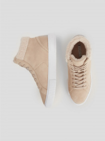 Ботинки и сапоги Tommy Hilfiger Suede High-Top Trainers модель FW0FW07549-ABO Фото