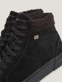 Ботинки и сапоги Tommy Hilfiger Suede High-Top Trainers модель FW0FW07549-BDS Фото