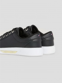 Кеды Tommy Hilfiger Genuine Leather Logo Detailed Sneaker модель FW0FW07560-0GJ Фото