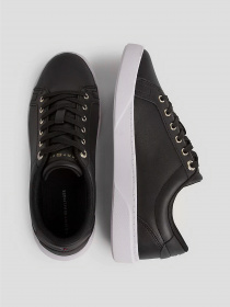 Кеды Tommy Hilfiger Genuine Leather Logo Detailed Sneaker модель FW0FW07560-0GJ Фото