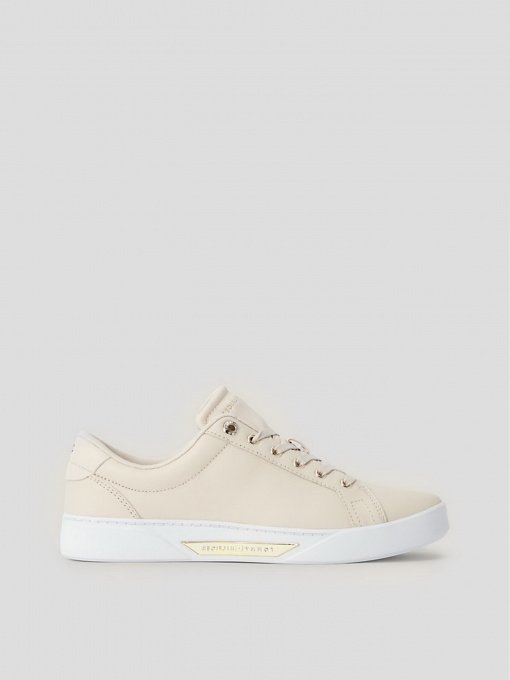 Кеди Tommy Hilfiger Genuine Leather Logo Detailed Sneaker модель FW0FW07560-ABH Фото