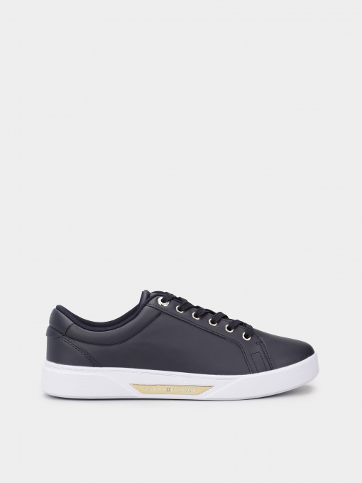 Кеди Tommy Hilfiger Genuine Leather Logo Detailed Sneaker модель FW0FW07560-DW6 Фото