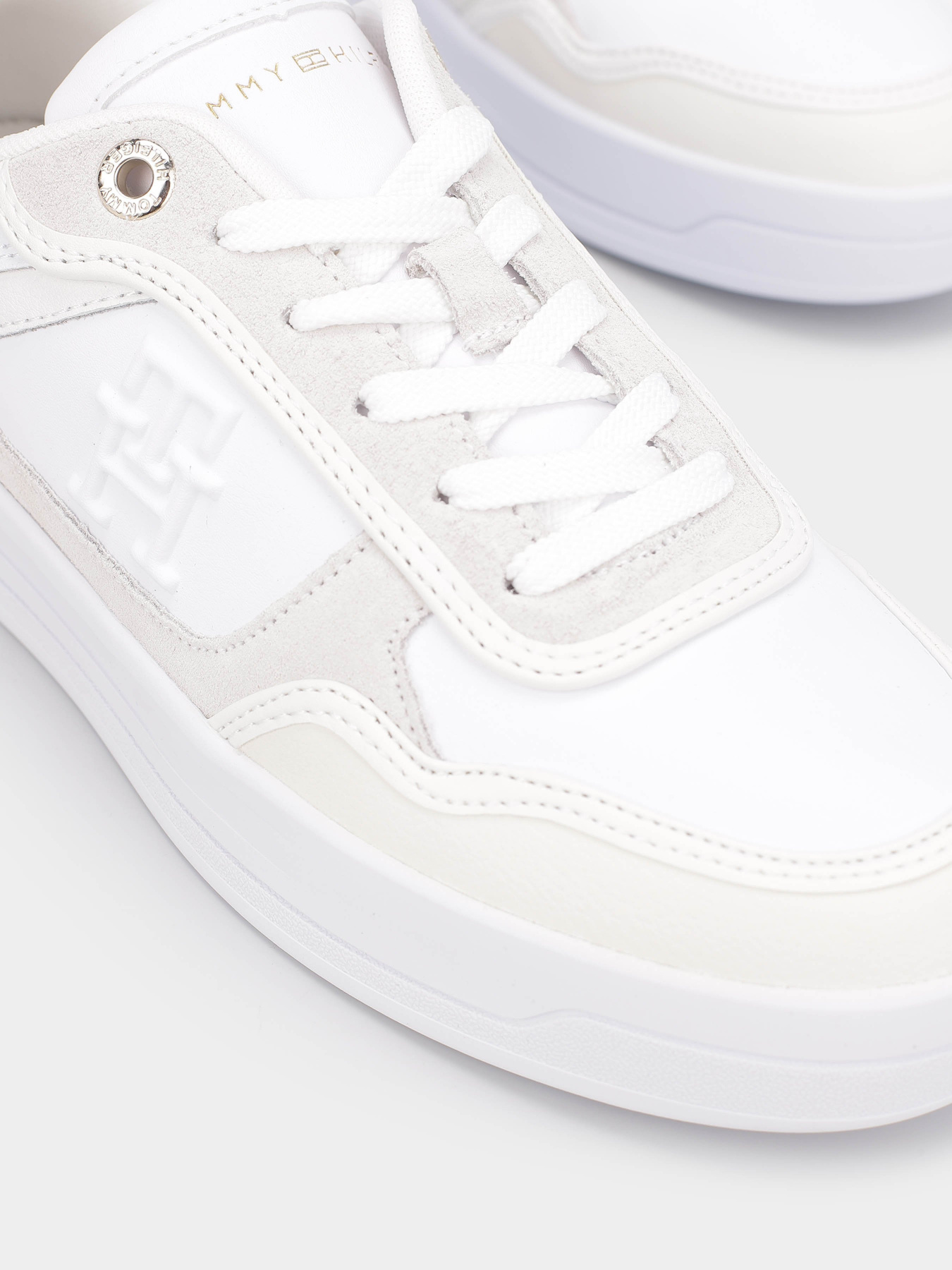 Кросівки Tommy Hilfiger ESSENTIAL CONTRAST TH MONOGRAM BASKETBALL модель FW0FW07563-YBS Фото