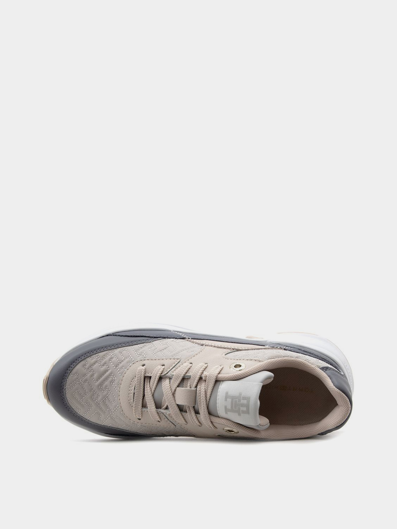 Кросівки Tommy Hilfiger Monogram Chunky Sole Mid-Top Trainers модель FW0FW07572-PTP Фото