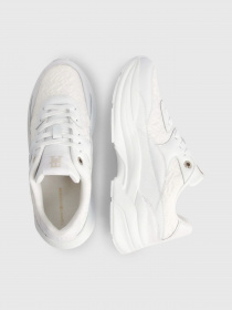 Кросівки Tommy Hilfiger Monogram Chunky Sole Mid-Top Trainers модель FW0FW07572-YBS Фото