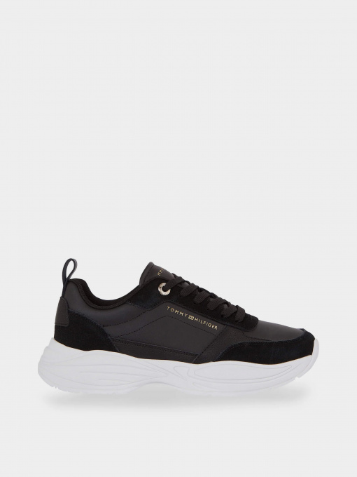 Кросівки Tommy Hilfiger Essential Leather Runner Trainers модель FW0FW07587-BDS Фото