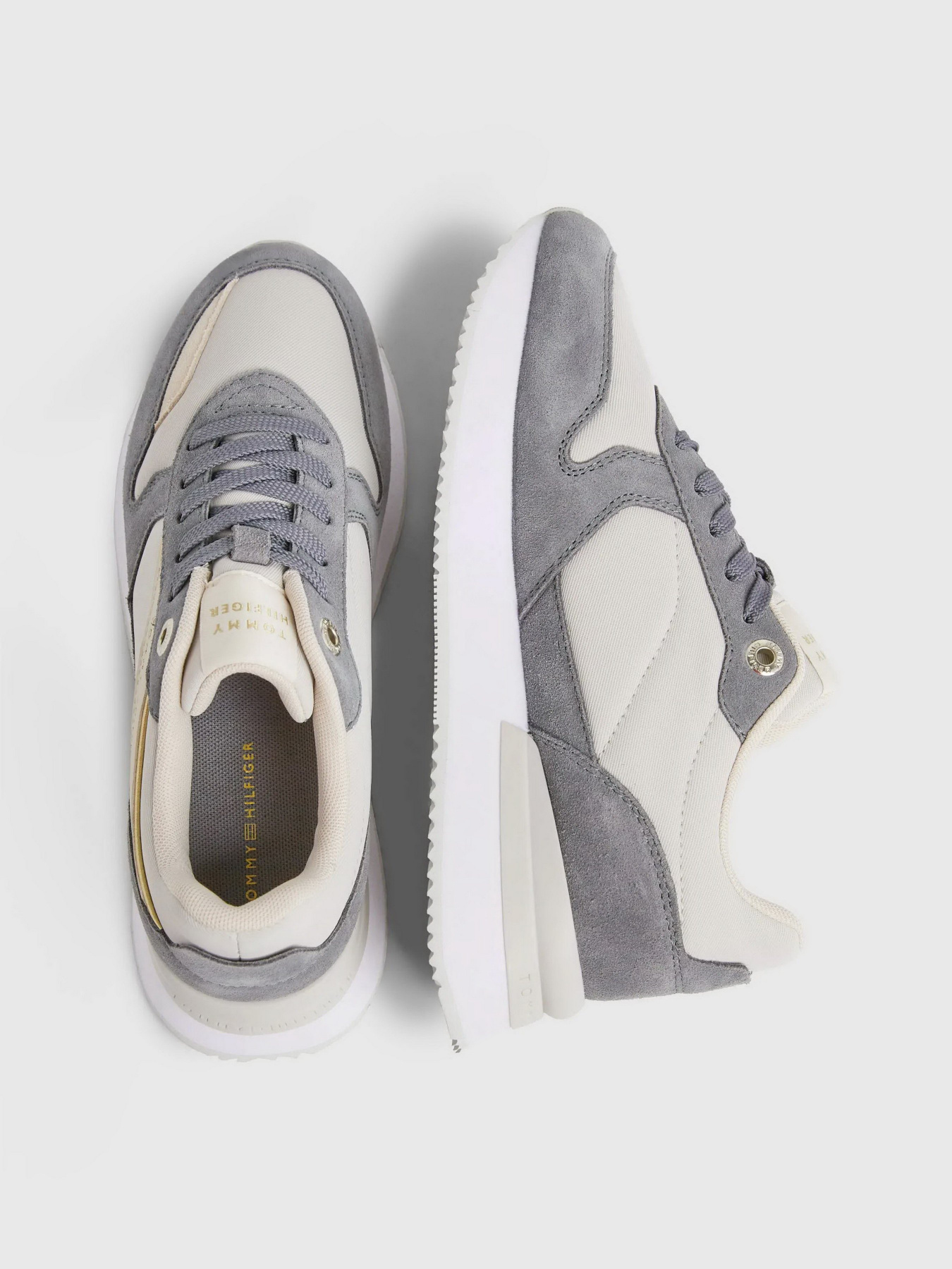 Кросівки Tommy Hilfiger Elevated Mid-Top Runner Trainers модель FW0FW07594-PTP Кросівки Tommy Hilfiger Elevated Mid-Top Runner Trainers модель FW0FW07594-PTP Фото