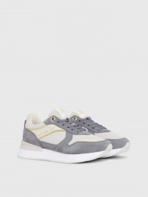 Кросівки Tommy Hilfiger Elevated Mid-Top Runner Trainers модель FW0FW07594-PTP Фото
