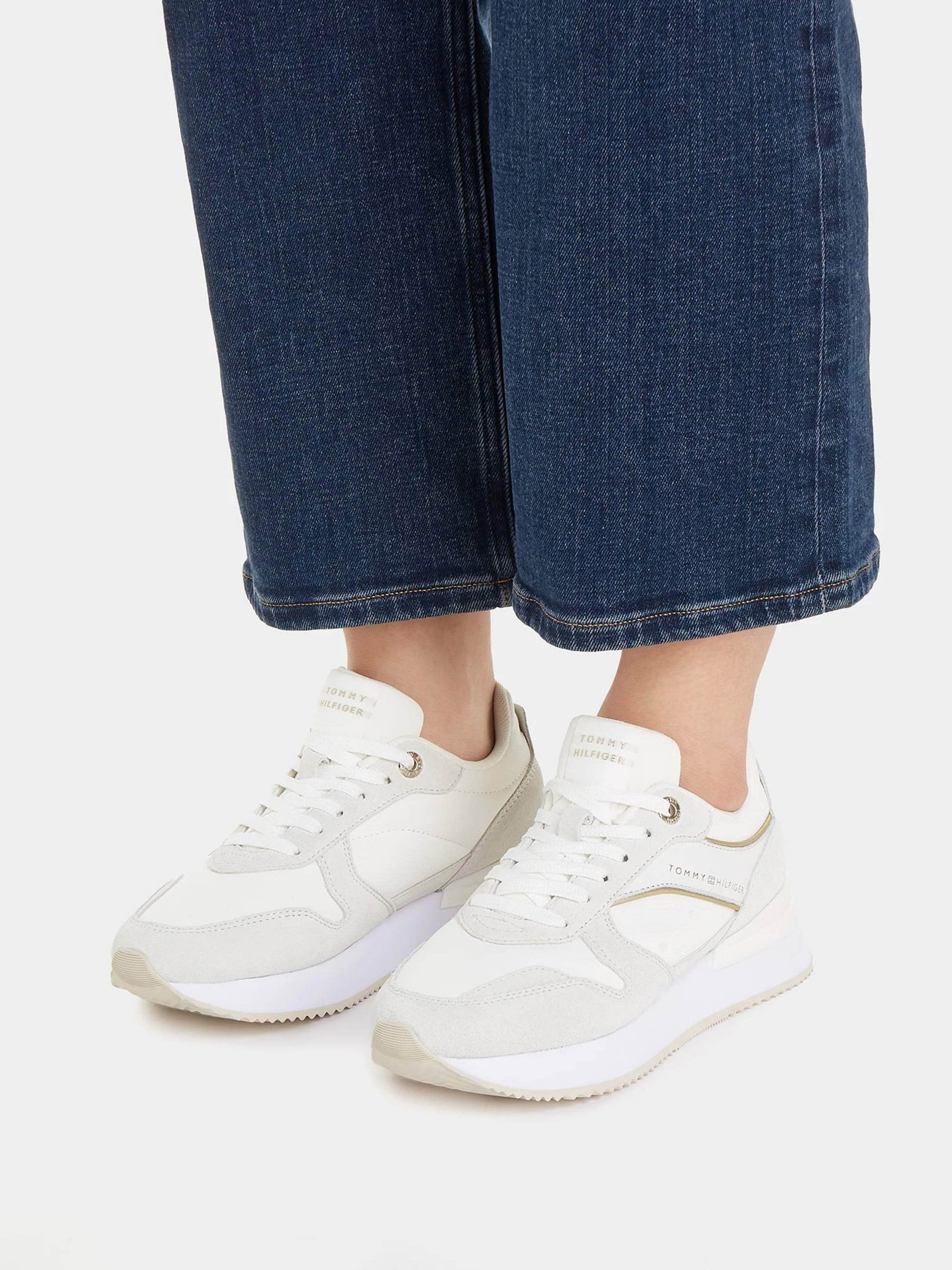 Кросівки Tommy Hilfiger Elevated Mid-Top Runner Trainers модель FW0FW07594-YBH Фото