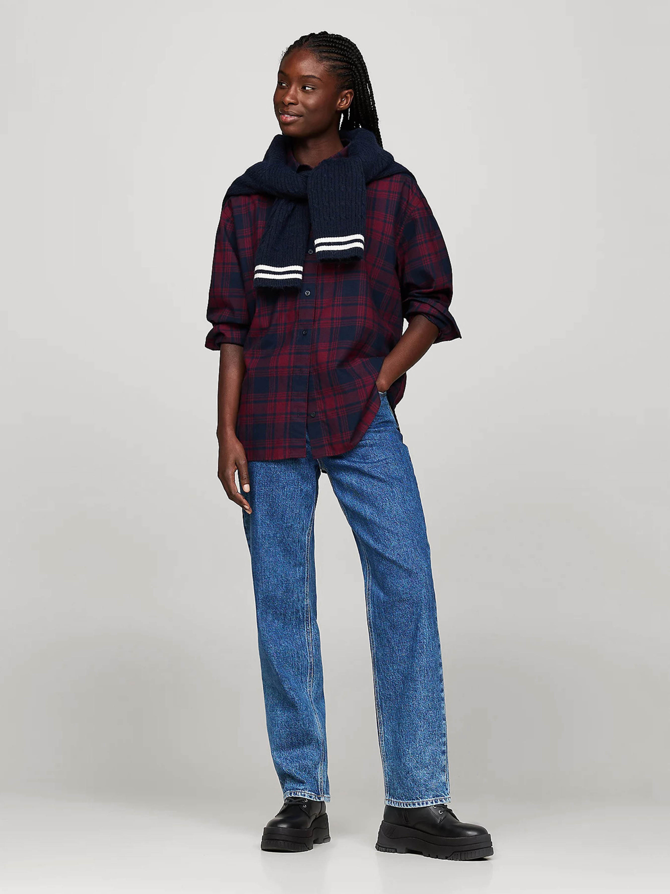 Ботинки и сапоги Tommy Hilfiger модель EN0EN02665-BDS Ботинки и сапоги Tommy Hilfiger модель EN0EN02665-BDS Фото