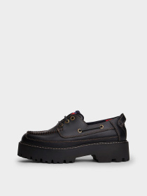 Туфли и лоферы Tommy Hilfiger ARCHIVE '01 BOAT SHOE LEATHER модель EN0EN03003-BDS Фото