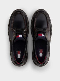 Туфли и лоферы Tommy Hilfiger ARCHIVE '01 BOAT SHOE LEATHER модель EN0EN03003-BDS Фото