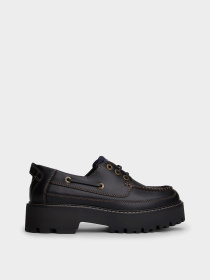 Туфли и лоферы Tommy Hilfiger ARCHIVE '01 BOAT SHOE LEATHER модель EN0EN03003-BDS Фото