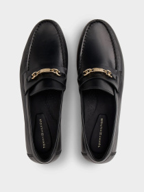 Туфли и лоферы Tommy Hilfiger TH CHAIN LEATHER LOAFER модель FW0FW08956-BDS Фото
