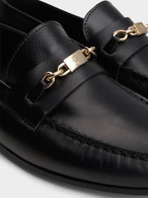 Туфли и лоферы Tommy Hilfiger TH CHAIN LEATHER LOAFER модель FW0FW08956-BDS Фото