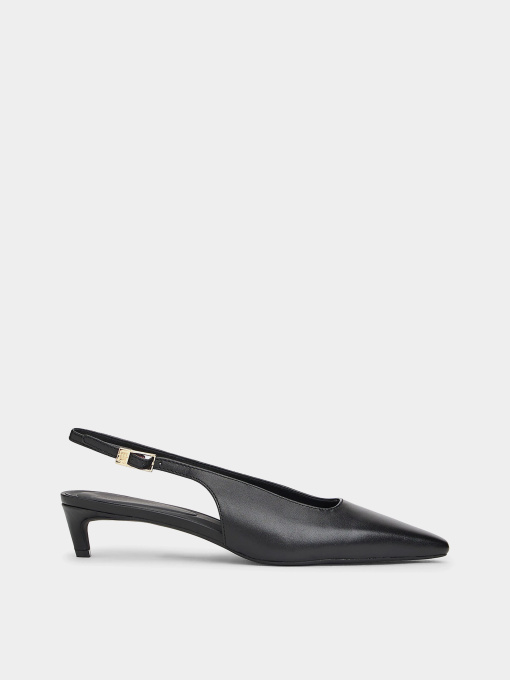 Туфлі та лофери Tommy Hilfiger TH BUCKLE SLINGBACK LOW PUMP модель FW0FW09009-BDS Фото