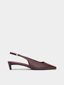 Туфлі та лофери Tommy Hilfiger TH BUCKLE SLINGBACK LOW PUMP модель FW0FW09009-XI8 Фото