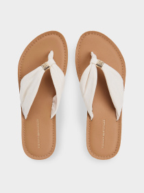Шлёпанцы Tommy Hilfiger TH LTR FOOTBED SUMMER SANDAL модель FW0FW09194-AEO Фото
