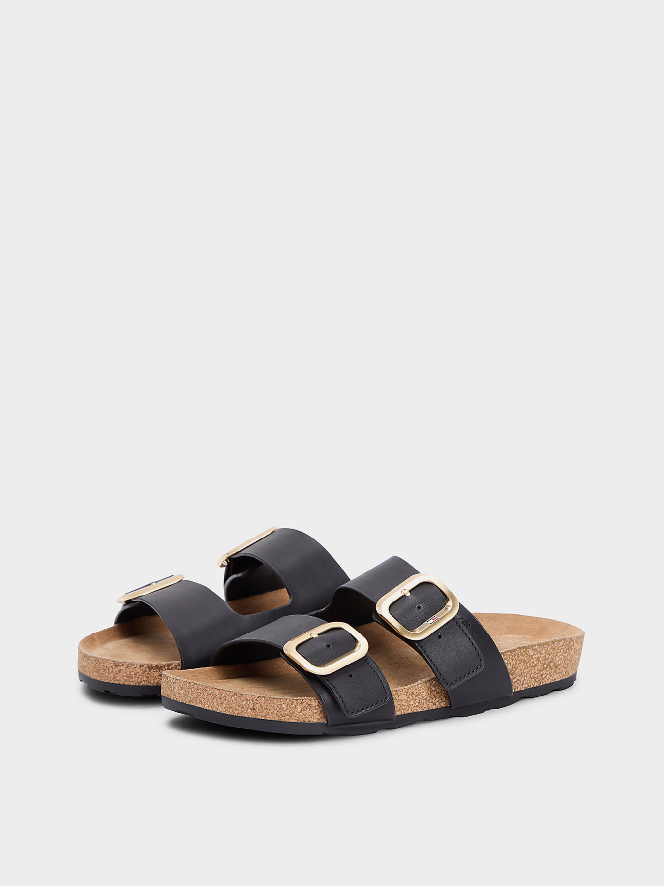 Шльопанці Tommy Hilfiger TH CLASSIC CORK SANDAL LEATHER модель FW0FW09118-BDS Шльопанці Tommy Hilfiger TH CLASSIC CORK SANDAL LEATHER модель FW0FW09118-BDS Фото