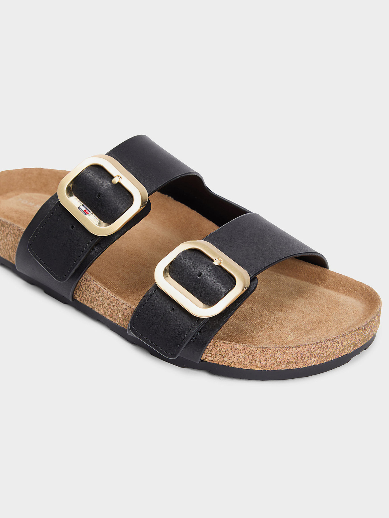 Шльопанці Tommy Hilfiger TH CLASSIC CORK SANDAL LEATHER модель FW0FW09118-BDS Шльопанці Tommy Hilfiger TH CLASSIC CORK SANDAL LEATHER модель FW0FW09118-BDS Фото