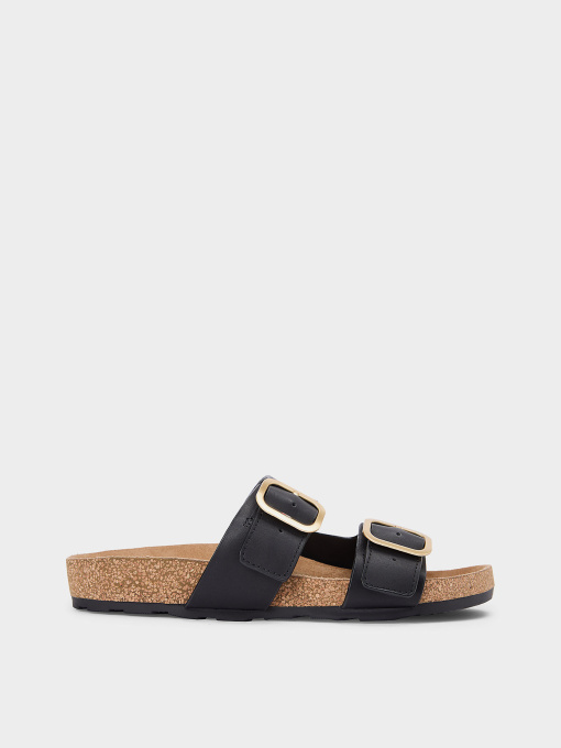 Шлёпанцы Tommy Hilfiger TH CLASSIC CORK SANDAL LEATHER модель FW0FW09118-BDS Фото