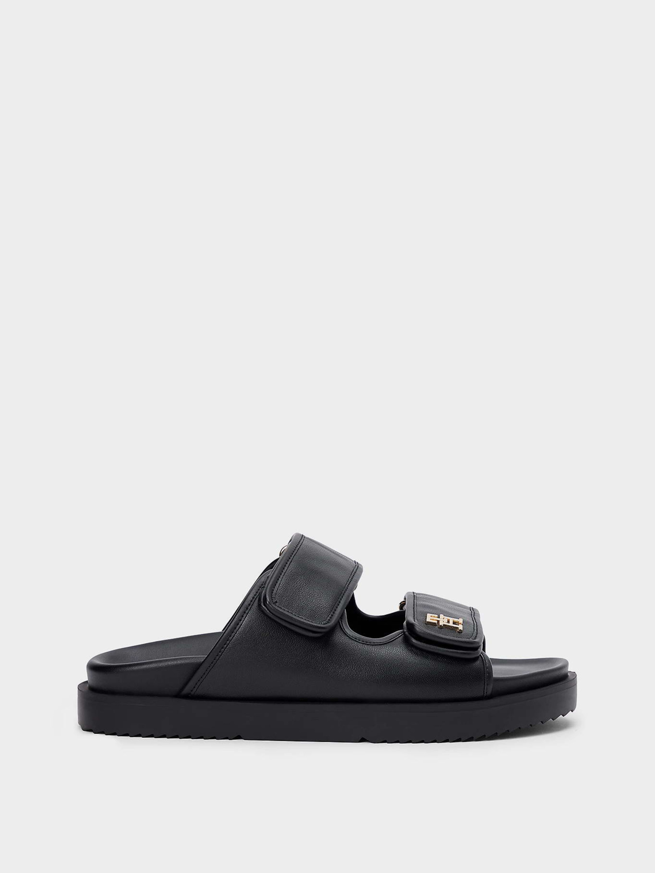 Шлёпанцы Tommy Hilfiger DOUBLE STRAP LEATHER SANDAL модель FW0FW09121-BDS Шлёпанцы Tommy Hilfiger DOUBLE STRAP LEATHER SANDAL модель FW0FW09121-BDS Фото