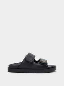 Шльопанці Tommy Hilfiger DOUBLE STRAP LEATHER SANDAL модель FW0FW09121-BDS Фото