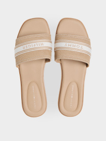 Шльопанці Tommy Hilfiger FLAT MULE WEBBING модель FW0FW09217-RBC Фото