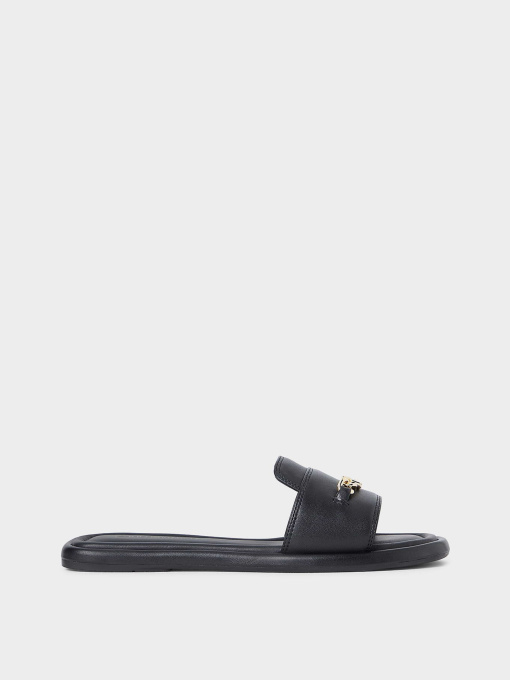 Шльопанці Tommy Hilfiger LEATHER HORSEBIT MULE модель FW0FW09336-BDS Фото