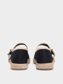 Туфли и лоферы Tommy Hilfiger BUCKLE MARYJANE ESPADRILLE модель FW0FW09239-BDS Фото