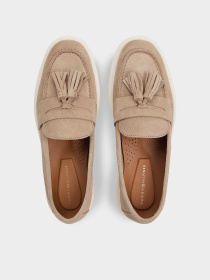 Туфли и лоферы Tommy Hilfiger LIGHT SUEDE TASSEL LOAFER модель FW0FW09285-RBT Фото