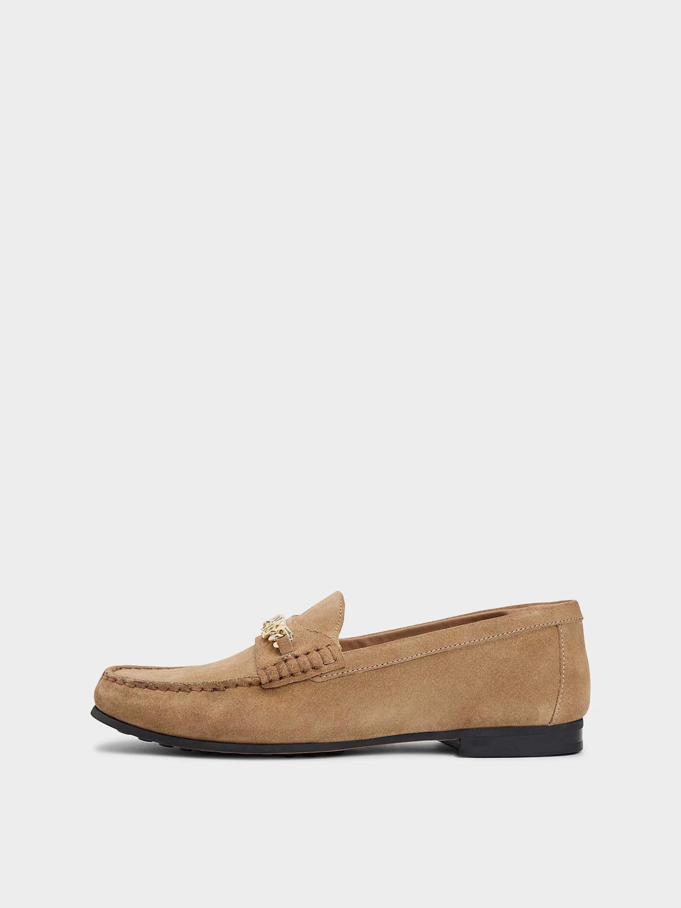 Туфли и лоферы Tommy Hilfiger TH CHAIN SUEDE LOAFER модель FW0FW09327-RBC Фото