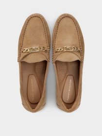 Туфли и лоферы Tommy Hilfiger TH CHAIN SUEDE LOAFER модель FW0FW09327-RBC Фото