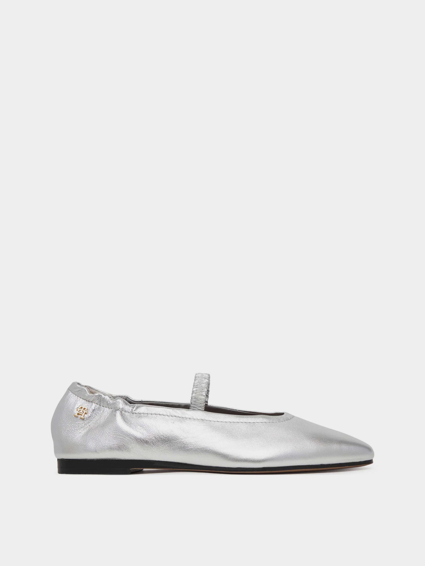 Туфли и лоферы Tommy Hilfiger SILVER LTH ELLASTIC BALLERINA модель FW0FW09466-0IM Фото