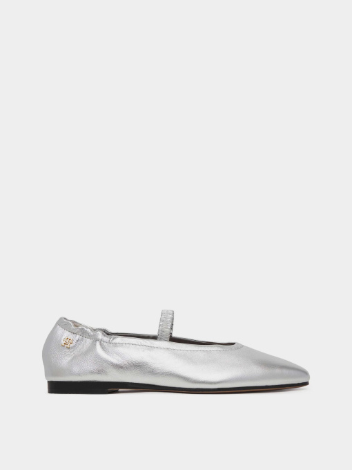 Туфлі та лофери Tommy Hilfiger SILVER LTH ELLASTIC BALLERINA модель FW0FW09466-0IM Фото