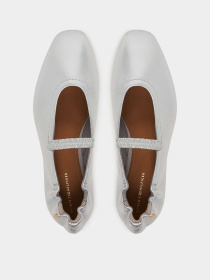 Туфли и лоферы Tommy Hilfiger SILVER LTH ELLASTIC BALLERINA модель FW0FW09466-0IM Фото