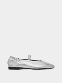 Туфлі та лофери Tommy Hilfiger SILVER LTH ELLASTIC BALLERINA модель FW0FW09466-0IM Фото
