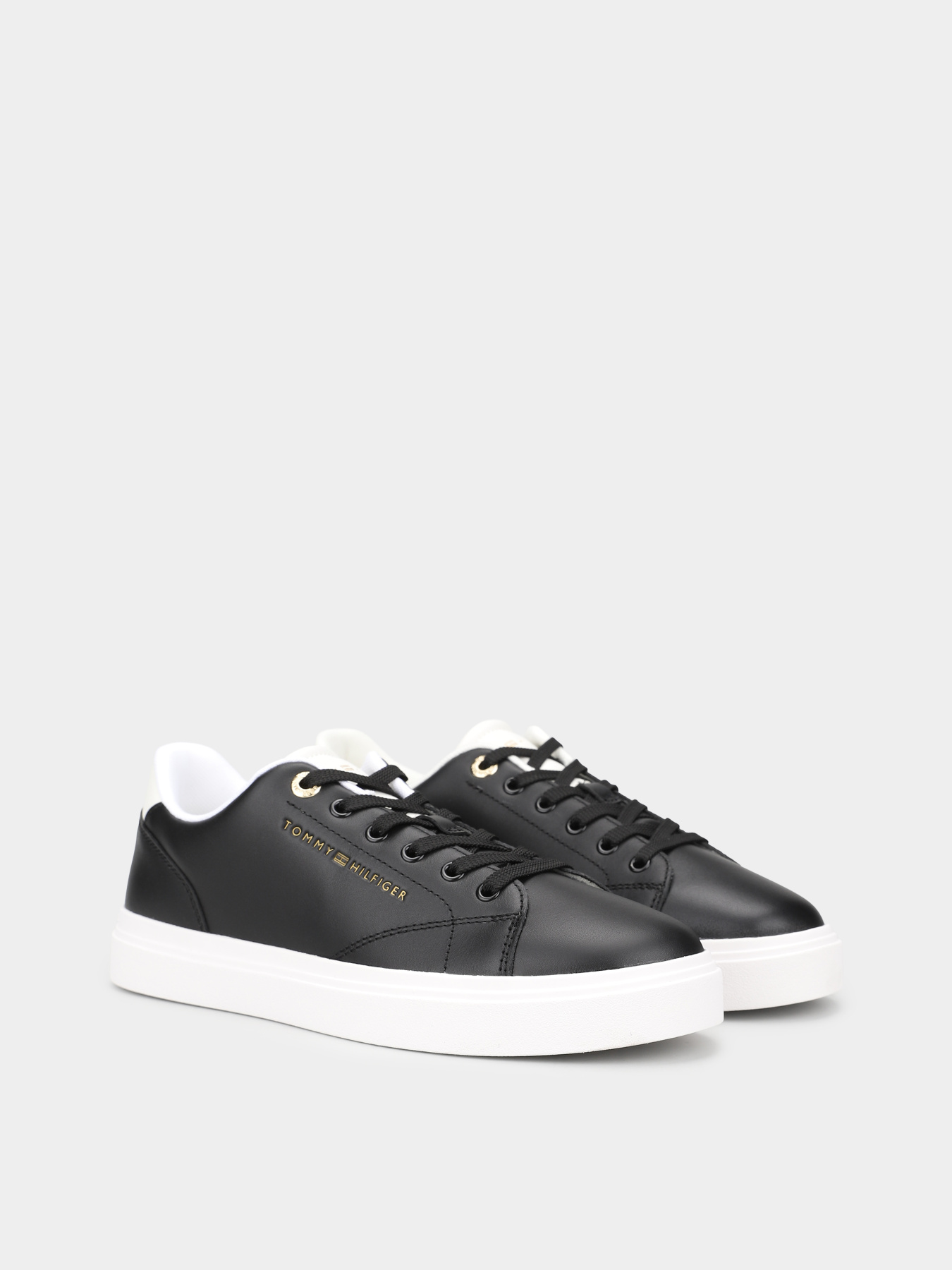 Кеды Tommy Hilfiger TH FEMININE CUPSOLE LEATHER модель FW0FW09105-0GJ Кеды Tommy Hilfiger TH FEMININE CUPSOLE LEATHER модель FW0FW09105-0GJ Фото