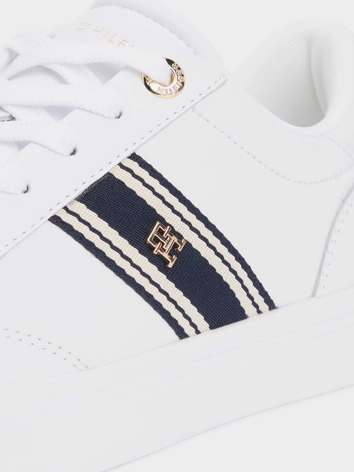 Кеды Tommy Hilfiger TH CHIC CUPSOLE WEBBING модель FW0FW09354-YBS Фото