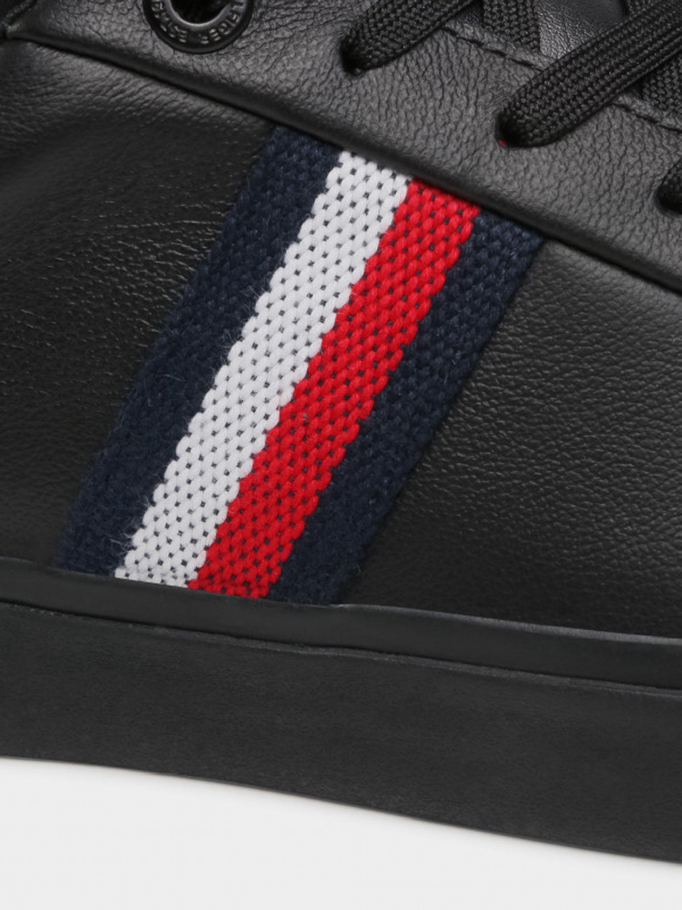 Кеды Tommy Hilfiger CORPORATE LEATHER SNEAKER модель FM0FM03397-BDS Фото