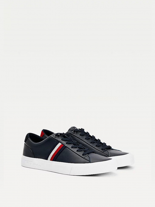 Кеды Tommy Hilfiger CORPORATE LEATHER SNEAKER модель FM0FM03397-DW5 Фото