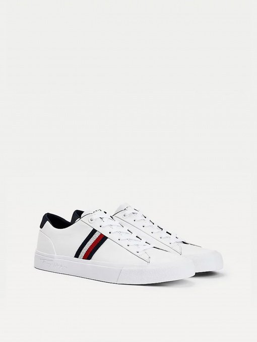 Кеды Tommy Hilfiger CORPORATE LEATHER SNEAKER модель FM0FM03397-YBR Фото