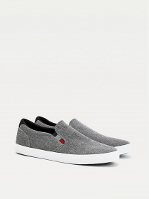 Слипоны и мокасины Tommy Hilfiger Essential Chambray Vulc модель FM0FM03473-BDS Фото