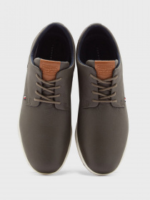 Полуботинки Tommy Hilfiger Lightweight Leather Hybrid модель FM0FM03600-GWM Фото