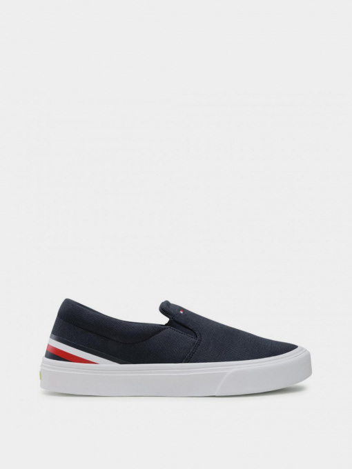 Слипоны и мокасины Tommy Hilfiger Lightweight Stripes Slip On модель FM0FM03613-DW5 Фото