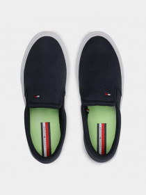 Слипоны и мокасины Tommy Hilfiger Lightweight Stripes Slip On модель FM0FM03613-DW5 Фото