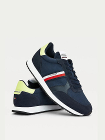 Кросівки Tommy Hilfiger Runner Lo Mix Stripes модель FM0FM03616-DW5 Фото