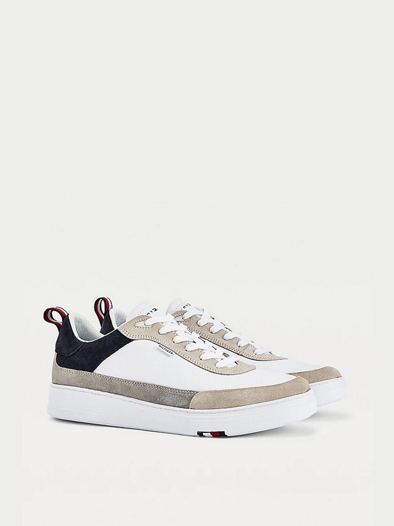 Кеды Tommy Hilfiger Modern Cupsole Leather Mix модель FM0FM03625-DW5 Фото