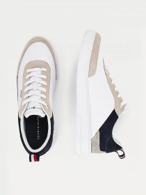 Кеды Tommy Hilfiger Modern Cupsole Leather Mix модель FM0FM03625-DW5 Фото